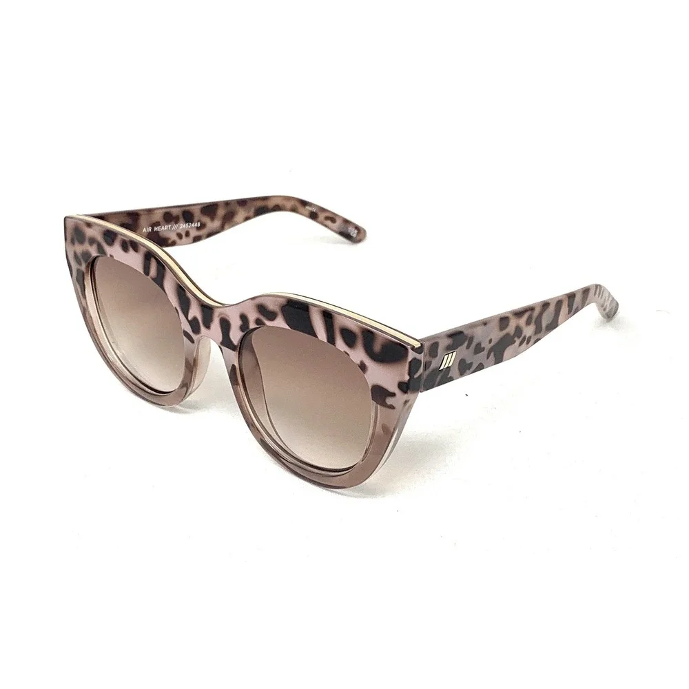 LE SPECS Women's Sunglasses Air Heart 2452448 Cookie Tort / Mocha 51mm - Picture 1 of 5